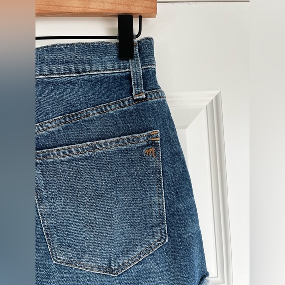 Madewell High Rise Button Fly Shorts - Picture 4 of 5